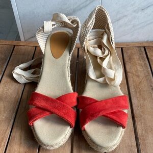 Sézane Espadrilles. Barely used. Size 38